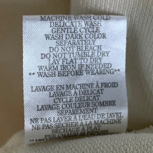 Z Supply Chicago Hoodie in Bone - Small - Picture 5 of 7